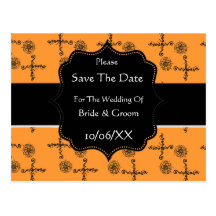 Flower Of Love (Henna) (Save The Date) Postcards