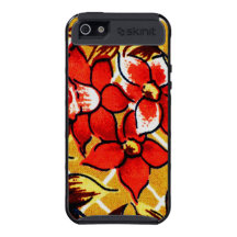 FLOWER ON CLOTH iPhone 5 COVERS