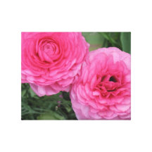 FLOWER PHOTO STRETCHED CANVAS PRINT