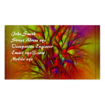 Flower Plant9 Business Card