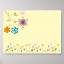 flower poster