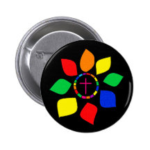 Flower Power 07 Pinback Button
