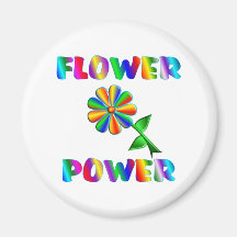 Flower Power Magnets