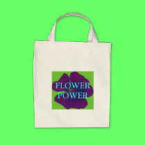 FLOWER POWER MARKET BAG bags
