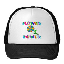 Flower Power Mesh Hat