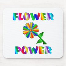Flower Power Mouse Mat