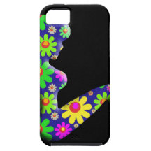 Flower Power Trucker Girl iPhone 5 Covers