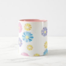 Flower Print Mug