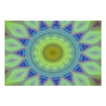Flower/Star Mandala Art Photo