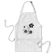 Flower Tattoo Apron