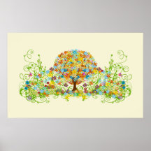 Flower Tree Print