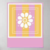 Flower Wall Art Poster