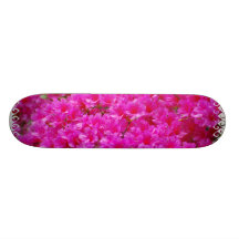 Flowering Pink Azalea Skateboard