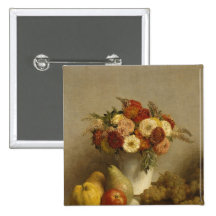 Flowers and Fruit, 1865 Pin