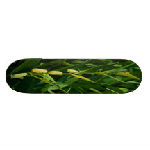 Flowers Custom Skate Board