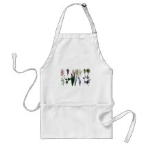 Flowers flower rose tulip daisy apron