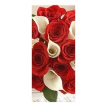 Flowers Full Colour Rack Card