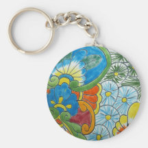 Flowers Key Chain