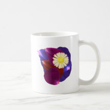Flowers n Blessings go together : Rose Petal Art Coffee Mug