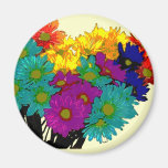 Flowers Refrigerator Magnet
