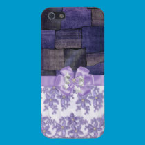 Flowers Ribbon & Lace Iphone 5 Case iphone cases