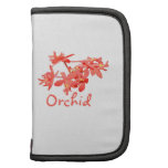 Flowers Salmon Tinted Text Ground Orchid Planners