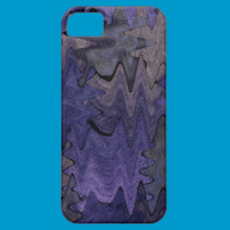 Flowing Purple Design Iphone5 Case casemate cases