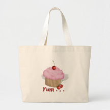 Fluffy Pink Yum! Tote Bag