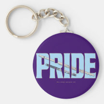 Flute - Piccolo Pride Keychains