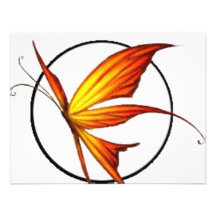 Flutterby Personalized Invitations
