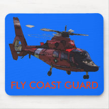 FLY COAST GUARD MOUSE MAT