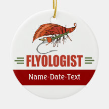 Fly Fishing Christmas Tree Ornaments