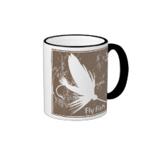 Fly Fishing Lure Mugs