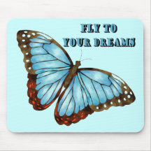 Fly to Your Dreams Mousepad