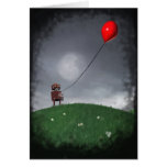 Fly Your Little Red Baloon Card