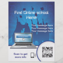 Flyer Template Online Degree