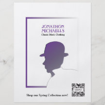 Flyer Template Retail Men's Clothing