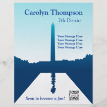 Flyer Template USA National Monuments