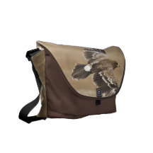 Flying Eagle Bird Messenger Bag