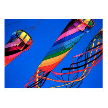 Flying Kites Profile Card Business Card Template