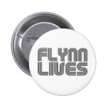 Flynn Lives Pinback Button