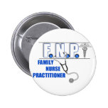 FNP  LOGO  STETHOSCOPE FAMILY NURSE PRACTITIONER PIN