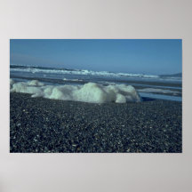 Foaming Coast Poster