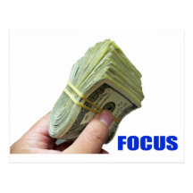 FOCUS on the MONEY Post Cards