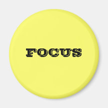 Focus Refrigerator Magnet