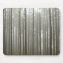 Fog Forest Mousepad