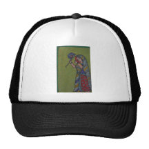 folk style motif gives it a beautiful look. hat