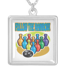 Follow The Rainbow Personalised Necklace