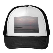 Folly Beach Sunset Mesh Hats