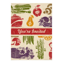 Food Celebration Party Invitation